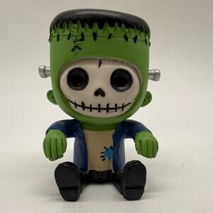 Summit Frankenstein Figurine Small Green Monster Halloween Decor
